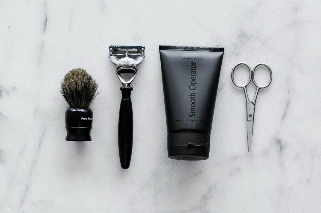 Men's skincare goods